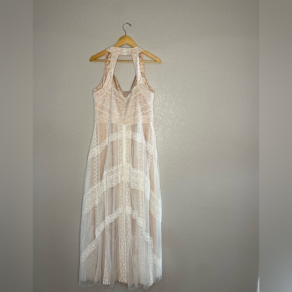 NWT Whimsy Boho Maxi Bridal Dress Size 14 - Picture 13 of 16